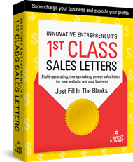 1st Class Sales Letters
